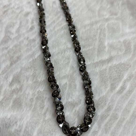 AEA Silver Tone Multi Disk Statement Necklace - Picture 3 of 10